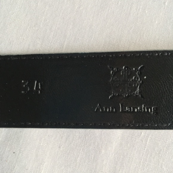 Silver Leather & Buckle Belt - Picture 5 of 6